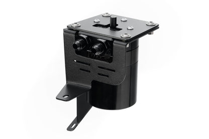 HPS Performance Billet Aluminum Oil Catch Can Kit, Black, 860-027