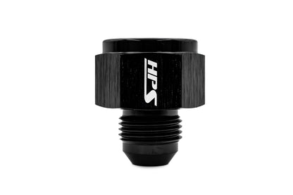 HPS Performance -16 AN Female to -12 AN Male Reducer Adapter, Aluminum, Black