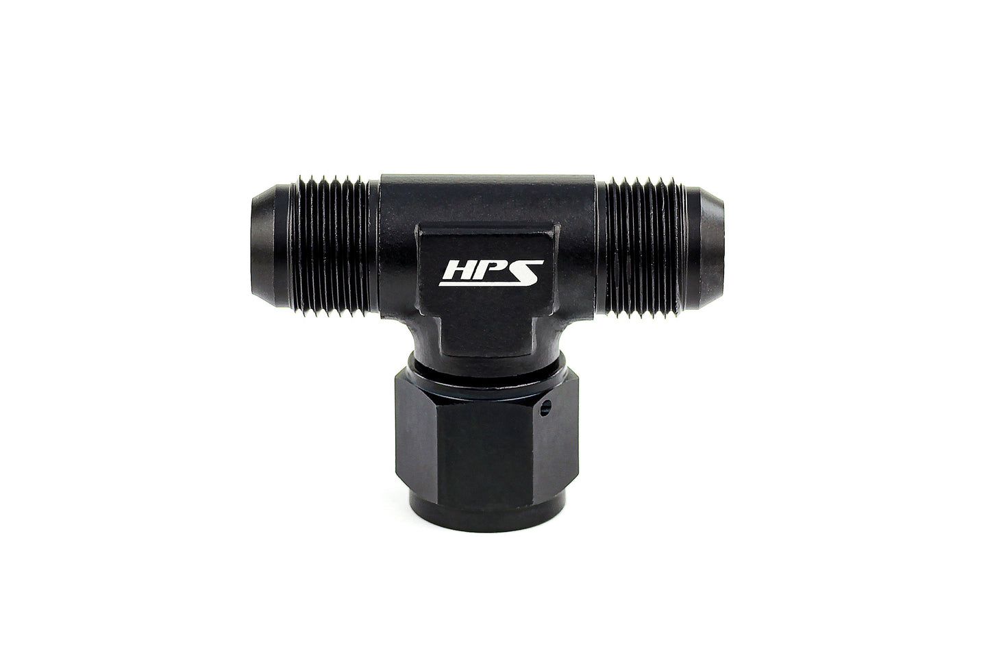 HPS Performance -4 AN Aluminum Tee Adapter with Female on Side AN9251-4