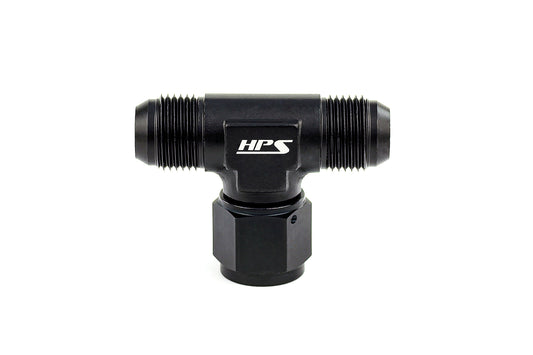 HPS Performance -10 AN Aluminum Tee Adapter with Female on Side AN9251-10