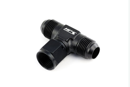 HPS Performance -8 AN Aluminum Tee Adapter with Female on Side AN9251-8