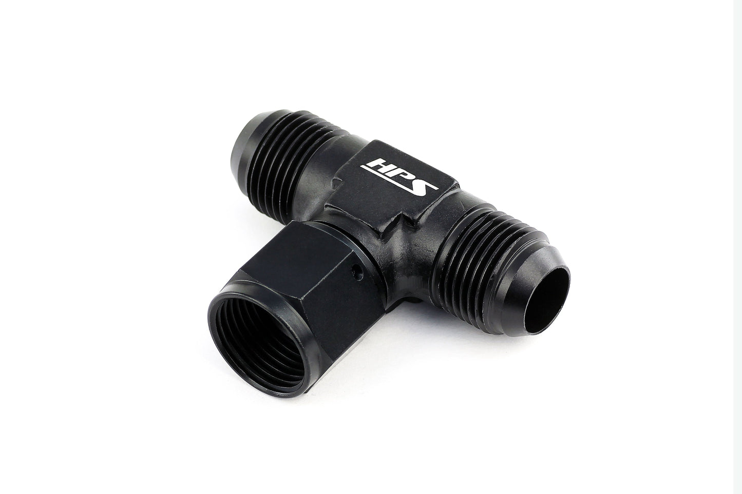 HPS Performance -6 AN Aluminum Tee Adapter with Female on Side AN9251-6