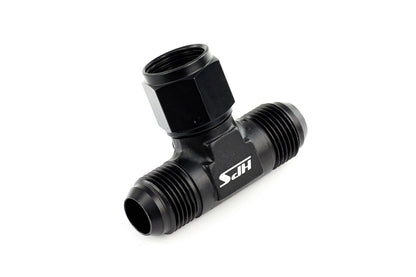 HPS Performance -10 AN Aluminum Tee Adapter with Female on Side AN9251-10