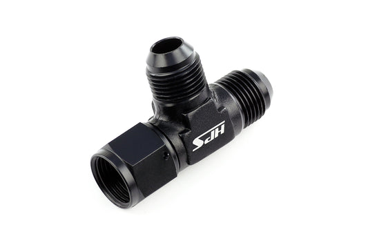 HPS Performance -6 AN Aluminum Tee Adapter with Female on Run AN9261-6
