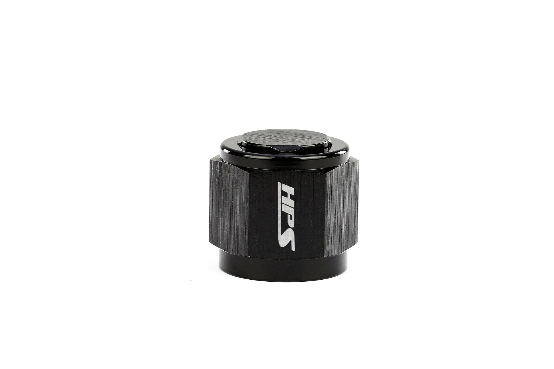 HPS Performance -10 AN Flare Female Cap Aluminum Black
