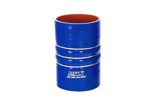 HPS 4 inch ID 6.5 inch Long High Temp 4-ply Reinforced Silicone CAC Coupler Hose Cold Side 102mm ID 165mm Length