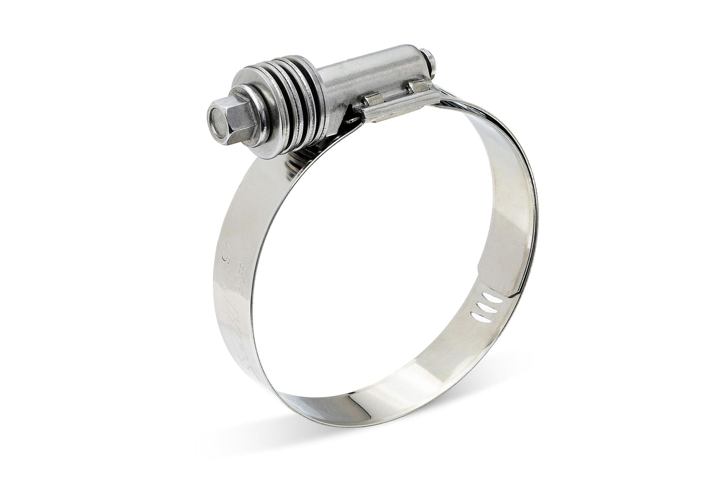 HPS Stainless Steel Constant Tension Hose Clamp, 3-9/16" - 4-1/2" (90mm - 114mm), Size # 450