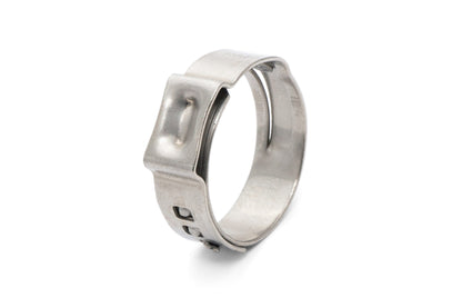 HPS 304 Stainless Steel Ear Hose Clamps Effective Range 12mm - 14.5mm 100pcs pack