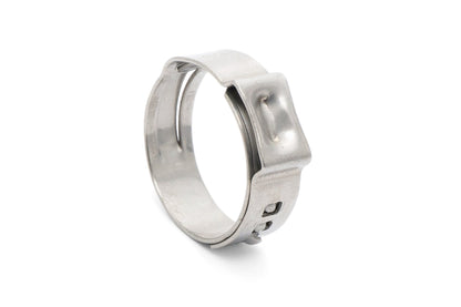 HPS 304 Stainless Steel Ear Hose Clamps, Effective Range 12.8mm - 15.3mm, 100pcs pack