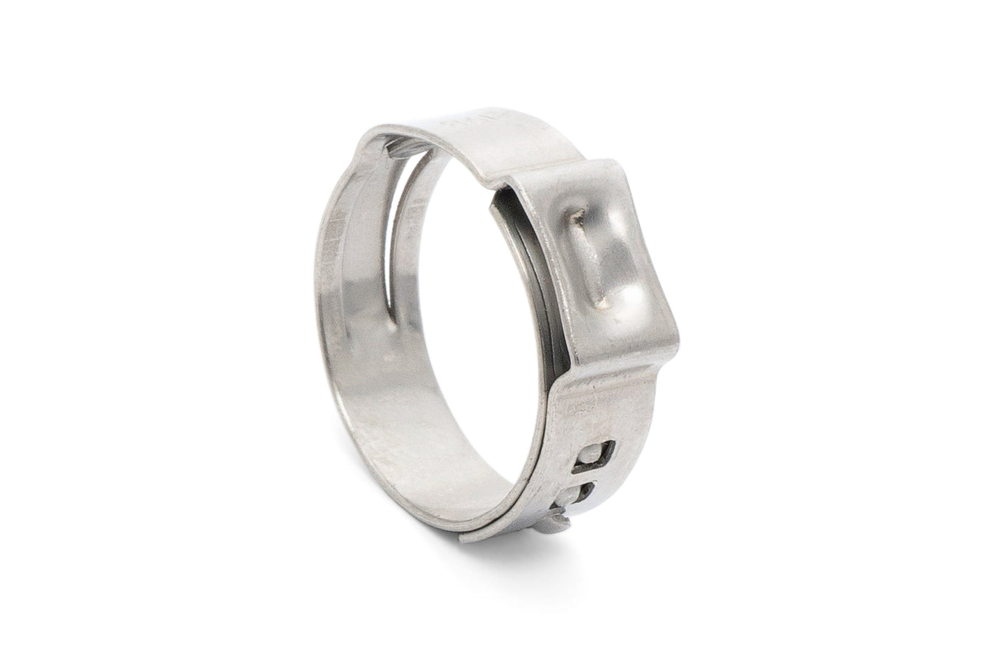 HPS 304 Stainless Steel Ear Hose Clamps, Effective Range 10.1mm - 11.8mm, 100pcs pack