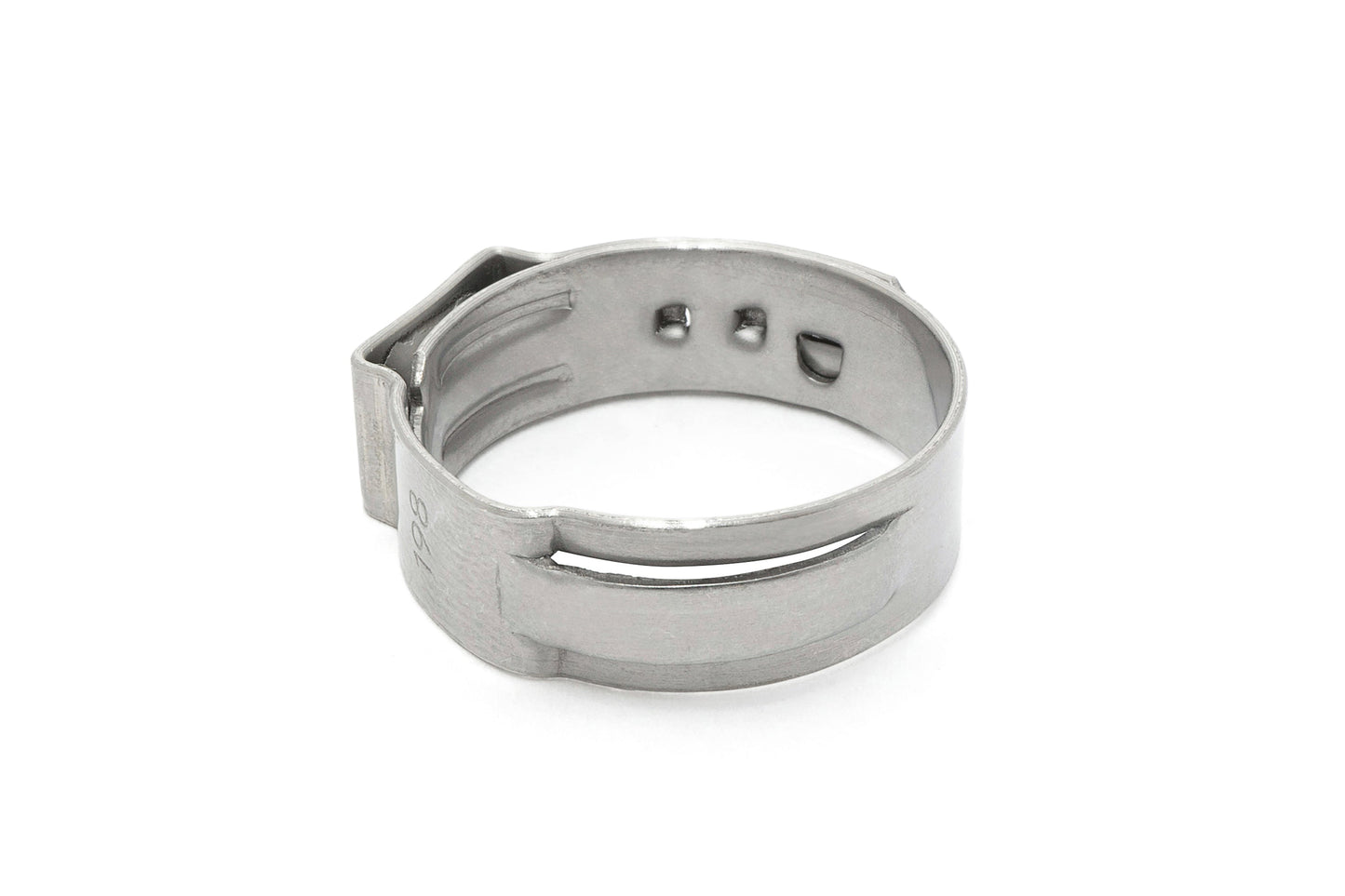 HPS 304 Stainless Steel Ear Hose Clamps, Effective Range 29.9mm - 33.1mm, 100pcs pack