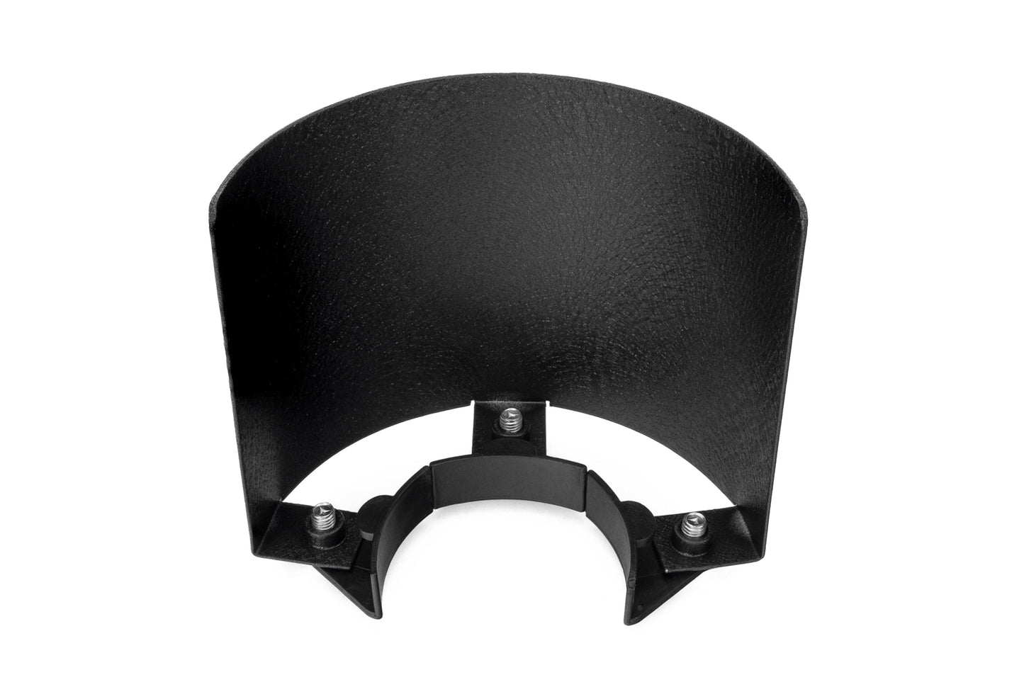 HPS Performance Universal Air Intake Filter Aluminum Heat Shield, Black, HSK-404