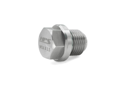 HPS Performance Stainless Steel Magnetic Oil Drain Plug Bolt for Front Differential, MDP-M16x150-A