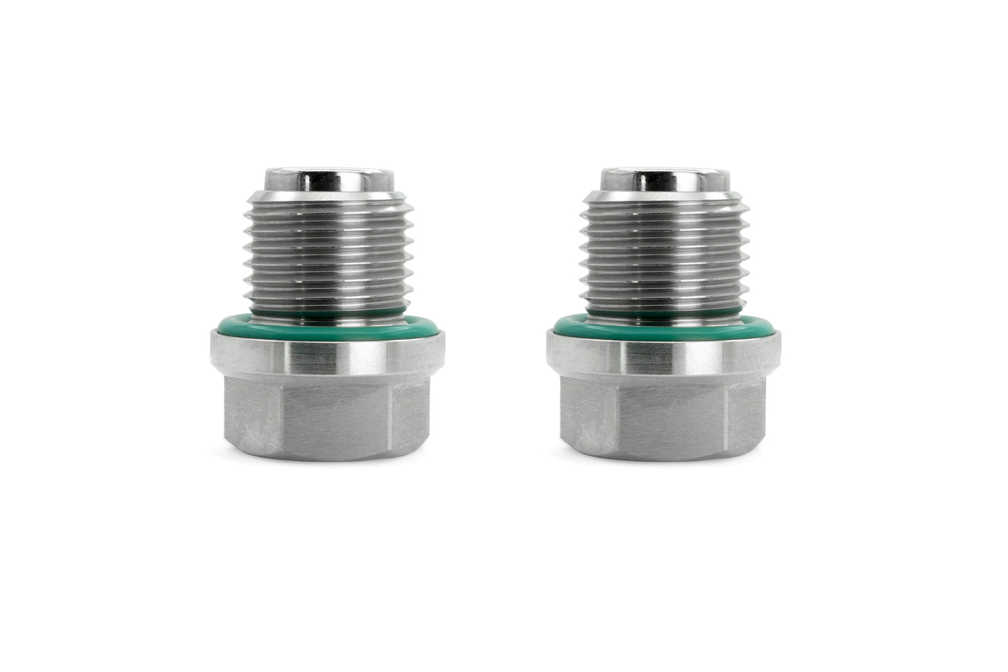 HPS Performance Stainless Steel Magnetic Oil Drain Plug Bolt 2pcs kit for Front Differential Fill and Drain plugs, MDPK-101