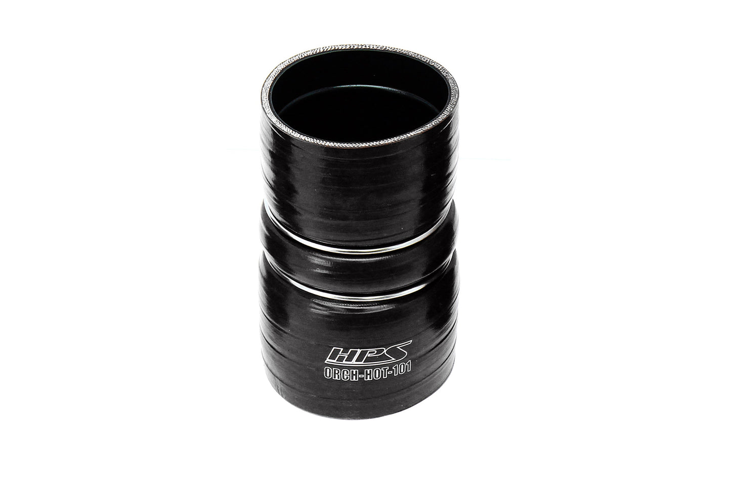 HPS Silicone Intercooler Turbo Boot Hose Black ORCH-101-BLK replace part # 6C34-6C640-BA 6C3Z-6C640-B 8C3Z-6W651-A 6C3Z-6C640-B 3C34-6C640-CA