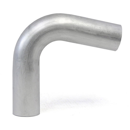 HPS 4 inch OD 100 Degree Bend 6061 Aluminum Elbow 16 Gauge w/ 4 inch CLR