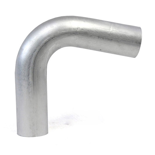 HPS 4 inch OD 110 Degree Bend 6061 Aluminum Elbow 16 Gauge w/ 5 1/2 inch CLR