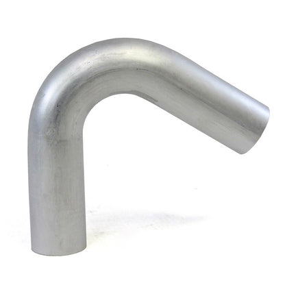 HPS 3.5 inch OD 120 Degree Bend 6061 Aluminum Elbow 16 Gauge w/ 5-5/8 inch CLR