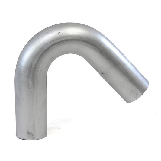 HPS 2.5 inch OD 135 Degree Bend 6061 Aluminum Elbow 16 Gauge w/ 2 1/2 inch CLR