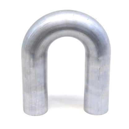 HPS 2-3/8 inch OD 180 Degree U Bend 6061 Aluminum Elbow Pipe 16 Gauge w/ 3.5 inch CLR