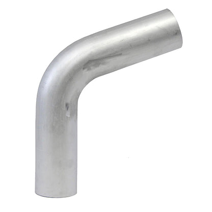 HPS 2 inch OD 70 Degree Bend 6061 Aluminum Elbow 16 Gauge w/ 3 1/8 inch CLR