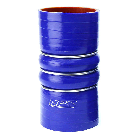 HPS 3.5 inch ID 6 inch Long High Temp 4-ply Reinforced Silicone CAC Coupler Hose Cold Side 89mm ID 152mm Length