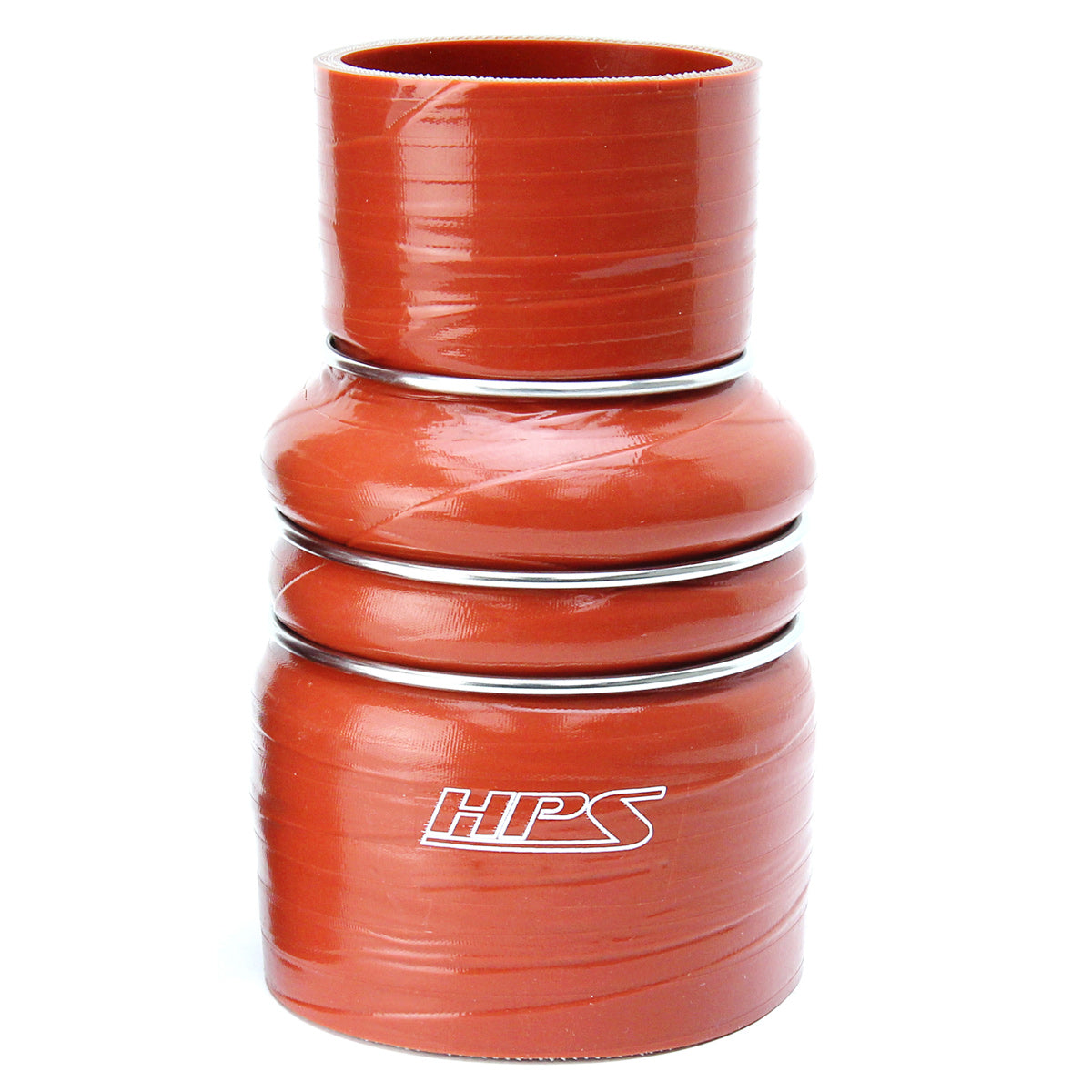 HPS 4.5 inch - 5 inch ID 6 inch Long Ultra High Temp 4-ply Aramid Reinforced Silicone CAC Coupler Hose Hot Side 114mm - 127mm ID 152mm Length