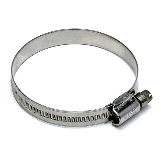 HPS Stainless Steel Embossed Hose Clamps Size 72, 2pcs Pack, 4-5/16" - 5" (110mm-127mm)