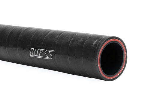 HPS 5/16" (8mm), FKM Lined Oil Resistant High Temperature Reinforced Silicone Hose, Black