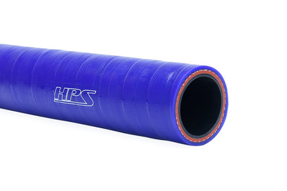 HPS 3/8" (9.5mm), FKM Lined Oil Resistant High Temperature Reinforced Silicone Hose, Blue