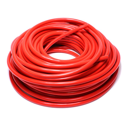 HPS 1 inch ID Red high temp reinforced silicone heater hose tubing 50 feet roll Max Temperature Rating: 350F Bend Radius: 4.5 inch