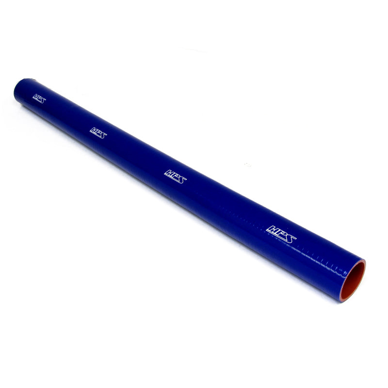 HPS 2.5 inch ID 3 Feet Long High Temp 4-ply Reinforced Silicone Coolant Tube Hose Blue 63mm ID