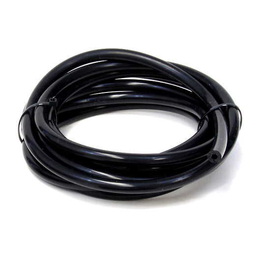 HPS 3/8 inch 9.5mm ID Black High Temp Silicone Vacuum Hose Tubing - 10 Feet Roll