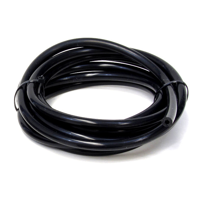 HPS 5/16 inch 8mm ID Black High Temp Silicone Vacuum Hose Tubing - 5 Feet Roll