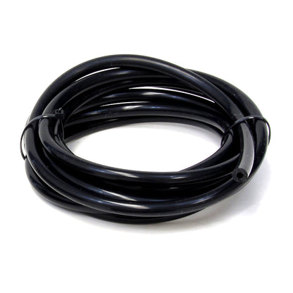 HPS 5/16 inch 8mm ID Black High Temp Silicone Vacuum Hose Tubing - 5 Feet Roll