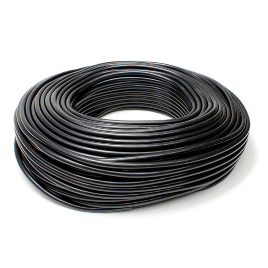 HPS 3/8 inch 9.5mm ID Black High Temp Silicone Vacuum Hose Tubing - 100 Feet Roll