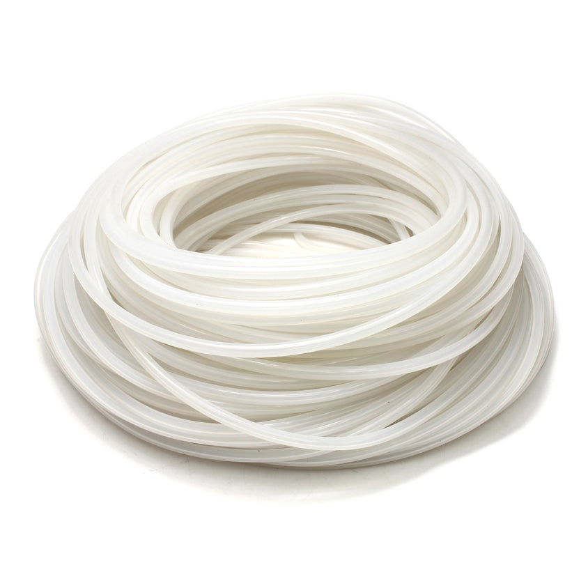 HPS 5/32 inch 4mm ID Clear High Temp Silicone Vacuum Hose Tubing - 50 Feet Roll