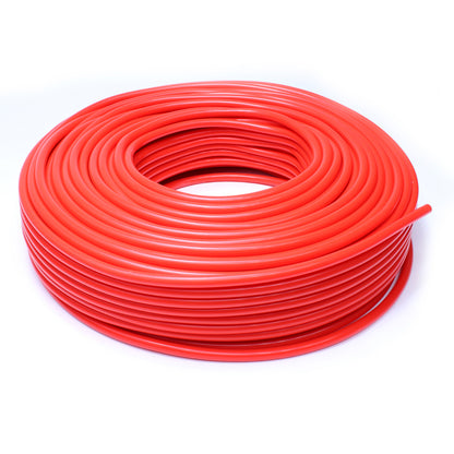 HPS 9/32 inch 7mm ID Red High Temp Silicone Vacuum Hose Tubing - 50 Feet Roll