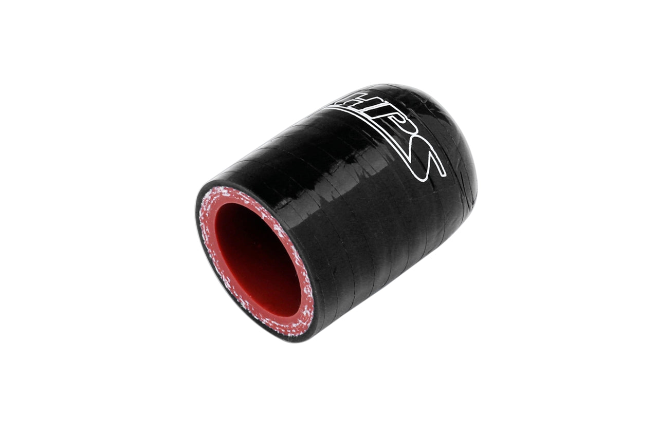 HPS 1.5 inch High Temperature Reinforced Black Silicone Coolant Cap Bypass Heater 38mm
