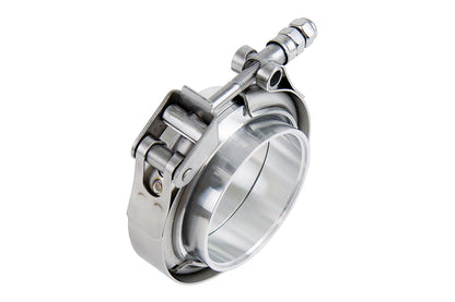 HPS Stainless Steel 2.5" V Band Clamp Kit, Aluminum Flanges, NBR O-Ring, Quick Release