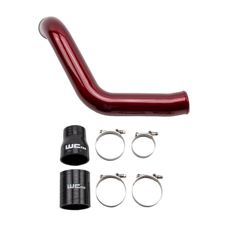 WCFAB 2004.5-2005 LLY Duramax 3" Passenger (COLD) Side Intercooler Pipe Kit