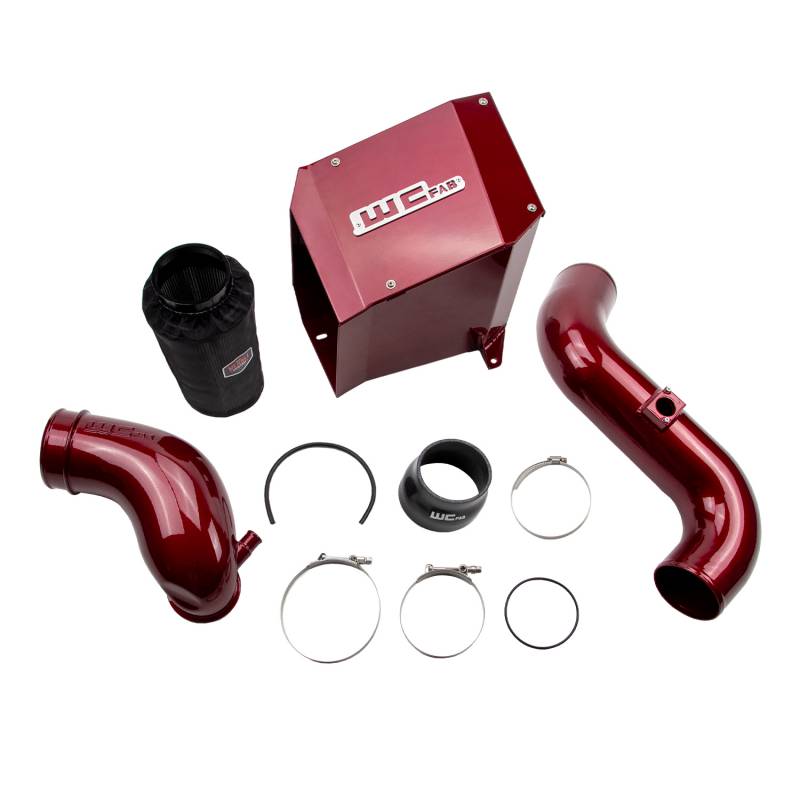 WCFAB 2006-2007 LBZ Duramax 4" Intake Kit with Air Box Stage 2