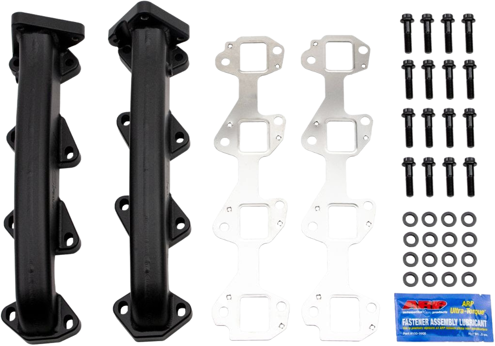 WCFAB 2001-2016 Duramax Billet Exhaust Manifold Kit w/ Gaskets & ARP Hardware